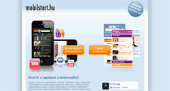 Desktop Screenshot of mobilstart.hu
